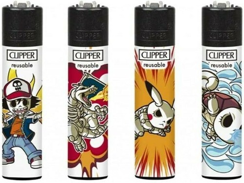 WHOLESALE BULK CLIPPER LIGHTERS - FULL TRAYS OF 48 OR 40 LIGHTERS -CHOOSE DESIGN - Picture 16 of 42