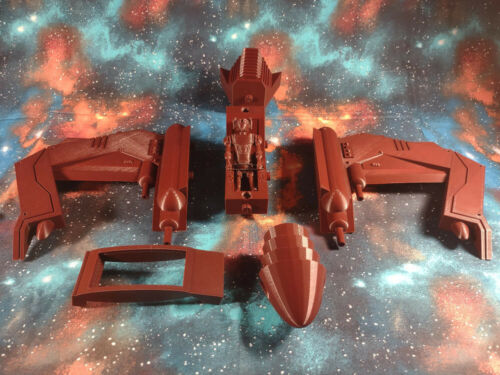 Astronave modulare stampata in 3D Beta con 3,75 in action figure astronave spaziale alieno - Foto 4 di 7