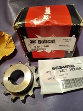 Bobcat SWEEPER ATTACHMENT CHAIN SPROCKET OEM 6813246 skid steer Loader