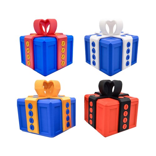 Annoying Gift Box with 20 Screws, Prank 3D Printed Gift Boxes Novelty Case AU - Picture 11 of 20