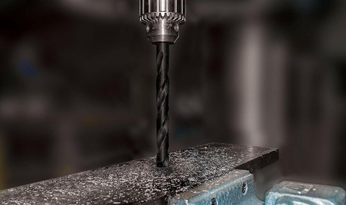 Century Drill & Tool 24732 Pro Grade Black Oxide Drill Bit, 1/2" x 3/8" shank - Picture 5 of 6