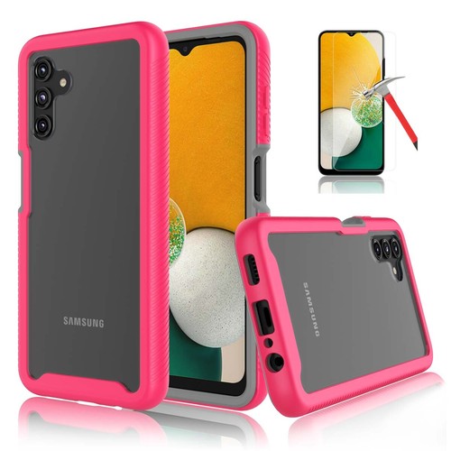 For Samsung Galaxy A13 5G Case Slim Phone Cover Tempered Glass Screen Protector - Picture 29 of 39