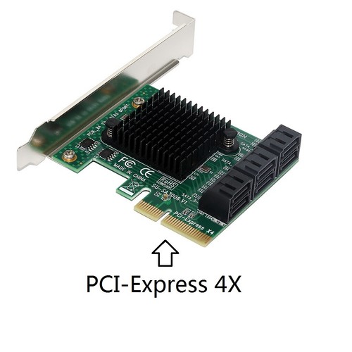 PCIe to SATA3.0 4Port 6Port 8Port SATA III Expansion Controller Adapter Card - Picture 20 of 26
