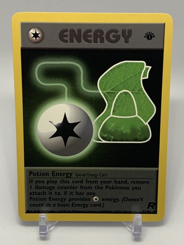 Pokémon TCG Potion Energy Team Rocket 82/82 Regular 1st Edition Uncommon - Picture 4 of 5