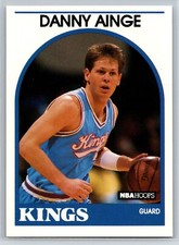 1989-90 NBA Hoops Danny Ainge Sacramento Kings #215