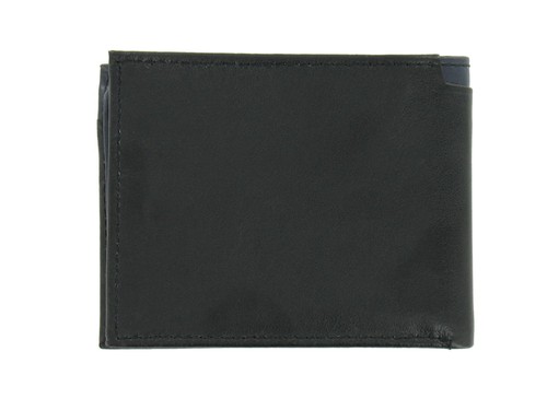 Tommy Hilfiger Men's Bi-Fold Wallet 2-Fold (Black/Navy) $48 - Picture 4 of 4