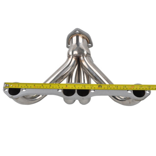 Stainless Shorty Hugger Headers For 283-400 Small Block Chevy Street Rod SBC V8 - Bild 2 von 12