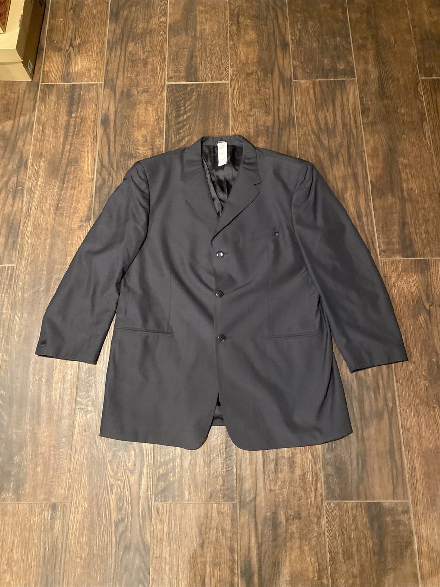 Gianni Versace Gray Jacket Blazer Vintage late 1990's Size 54