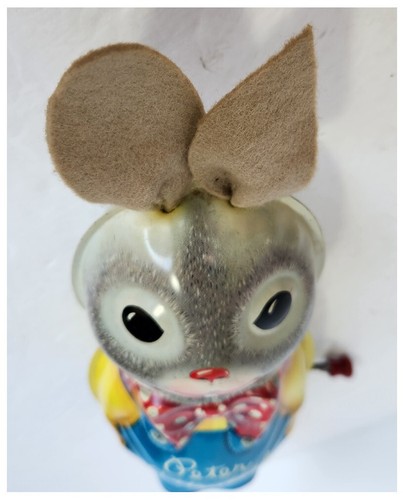 Mattel Peter Cottontail Blechspielzeug zum Aufziehen; 1953 Vintage Musical Bunny Rabbit - sehr guter Zustand + - Bild 2 von 5