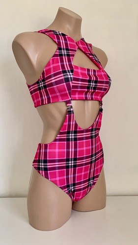 Schminke 👛 Xfactor Cuadros Tartán Cuadros Polo Ropa Baile Conjunto Body Leotardo  - Imagen 8 de 17
