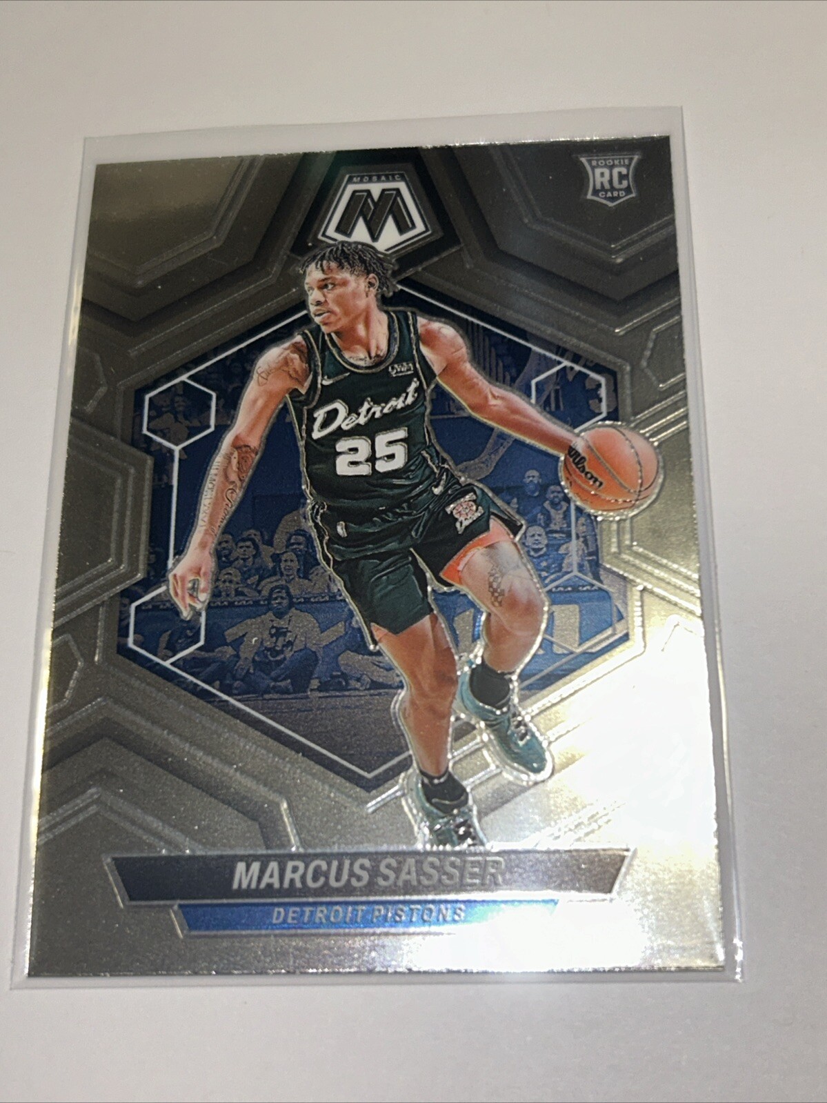 23/24 2023-24 Panini Mosaic Marcus Sasser RC #229 Detroit Pistons Rookie