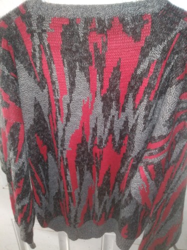  Vintage Santana Damen HALLOWEEN FARBE Pullover Made in Italy GR M  - Bild 10 von 12