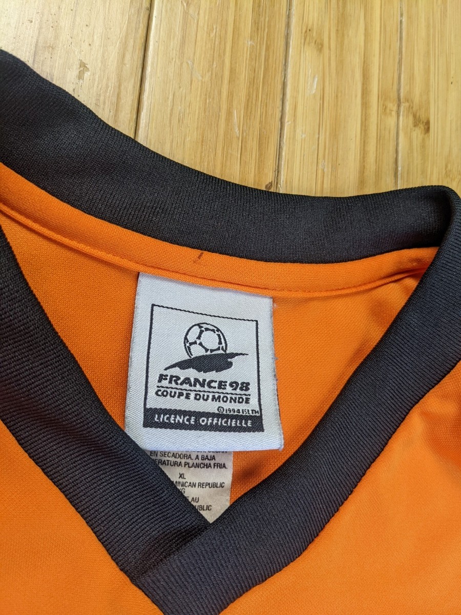 Vintage Adidas 1998 France Fifa World Cup Netherlands Jersey