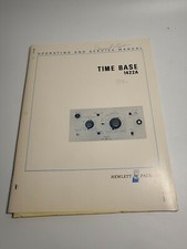 Hewlett Packard HP 1422A Time Base Operating and Service Manual 