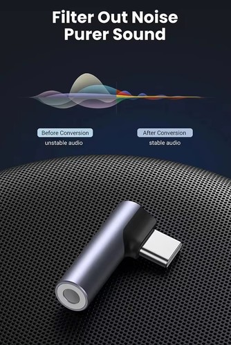 Adaptateur Coudé Type C vers Jack 3,5mm Écouteurs pour Samsung, iPhone, iPad... - 第 10/16 張圖片