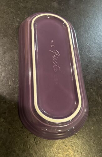 Homer Laughlin Fiesta Fiestaware 12” Oblong Bread Platter, Mulberry - Picture 2 of 3