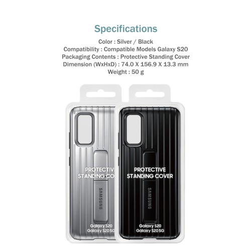Original Samsung Official Galaxy S20 Protective Standing Cover (EF-RG980) - Picture 21 of 23