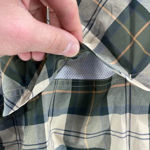 CC Filson x Ford Bronco Twin Lakes Sport Shirt Medium Plaid Vented RARE - Picture 19 of 19