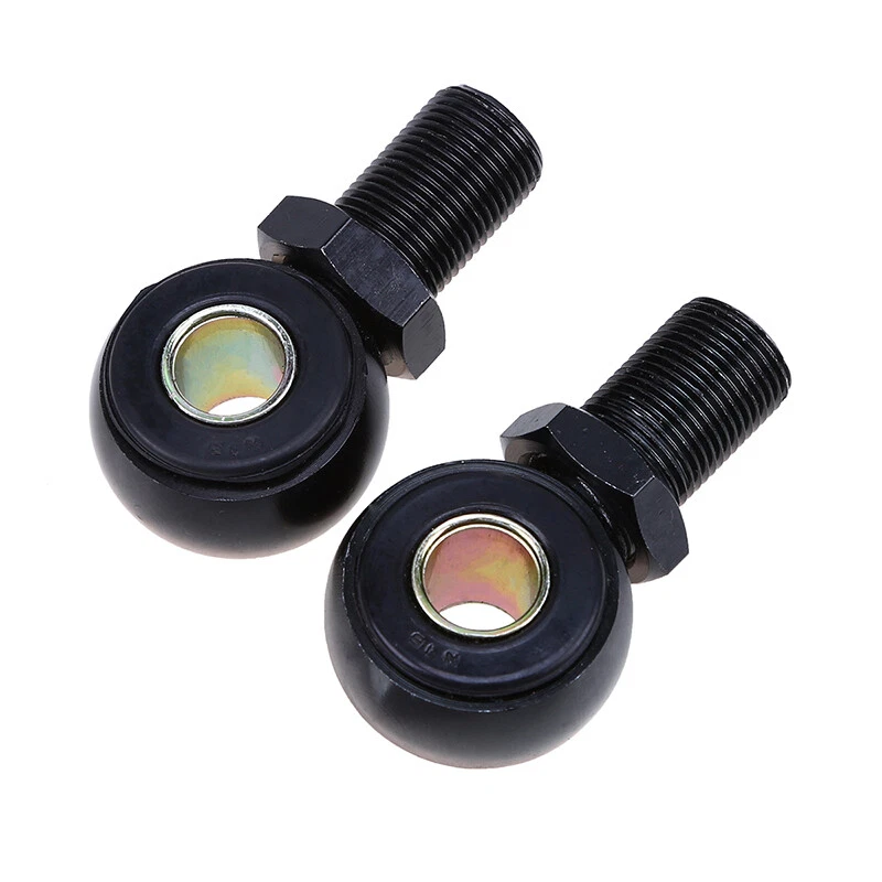 Par de adaptadores de extremo de orificio redondo de 63 mm/2,48" para amortiguador universal de motocicleta Foto 3 de 4