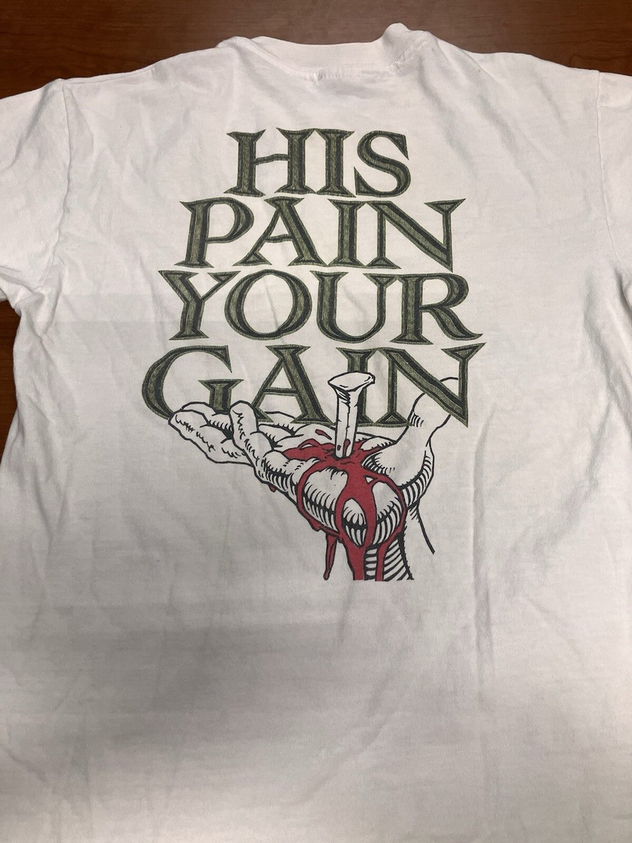 Vintage 1990 Lord's Gym Graphic Tee | eBay