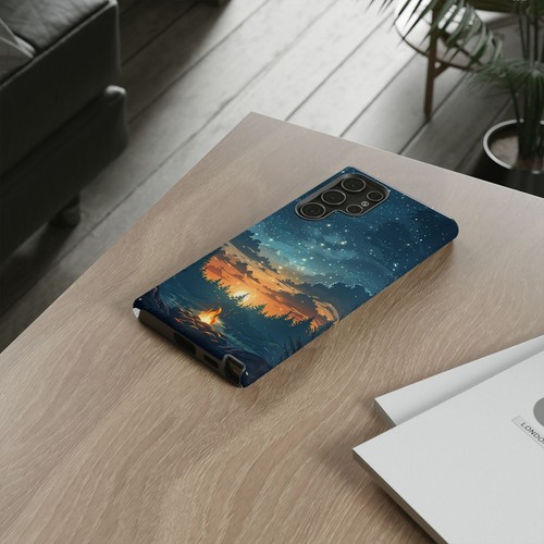 Camp Bonfire Sunset Night - Phone Ink Cover Case for iPhone, Galaxy, Pixel - 第 259/281 張圖片