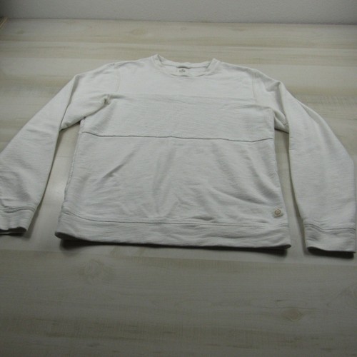 Marine Layer Sweater Womens Small White Crewneck Casual Outdoor Pullover - Picture 1 of 12
