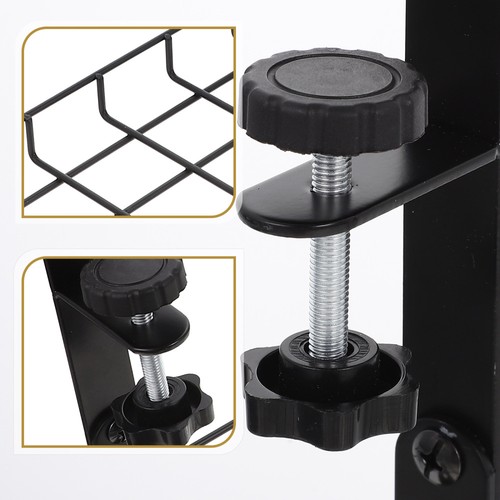 Wire Storage Rack under Desk Cord Tray Cable Management Organizer - Afbeelding 5 van 12
