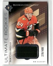 2024-25 Upper Deck Ultimate Collection Sam Colangelo Rookie Jersey Patch /499