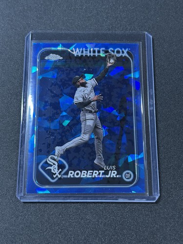 LUIS ROBERT TOPPS CHROME BLUE SAPPHIRE BASE CHICAGO WHITE SOX #249 2024 D2