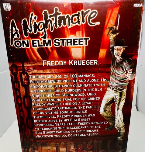 2004 NECA REEL TOYS FREDDY KRUEGER NIGHTMARE ELM ST 18" MOTION ACTVTED SOUND MIB - Picture 15 of 16