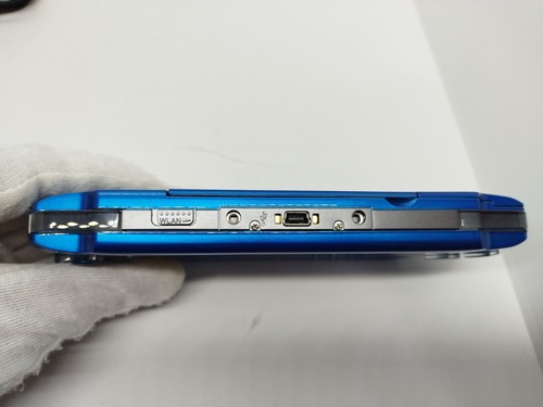 PSP-3000 SONY PSP Playstation Portable Konsole Marine Blau SELTENE FARBE MIT LADEGERÄT - Bild 6 von 14
