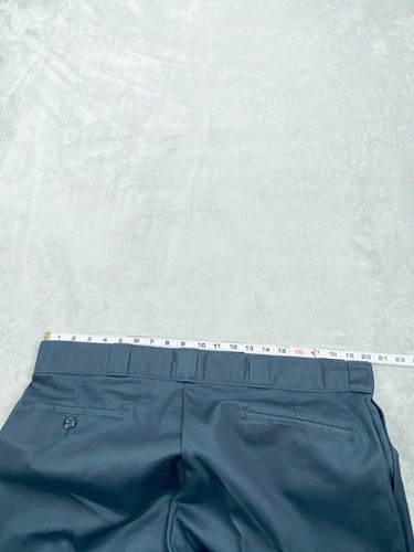 Dickies Work Pants Men's 40x34 Gray Double Knee Loose Fit Utility Workwear - Picture 8 of 11