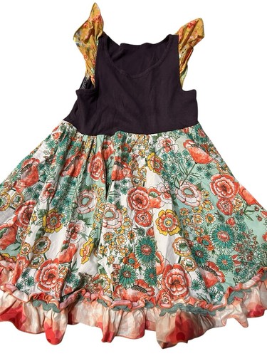 Matilda Jane Platinum Größe 2 Tank Dress Twirl