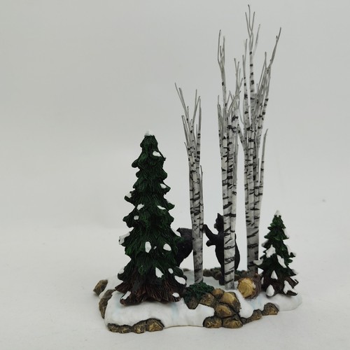 DEPT 56 Bears in the Birch Woodland Animal At Mill Creek 52743 Village Accessory - Picture 6 of 19