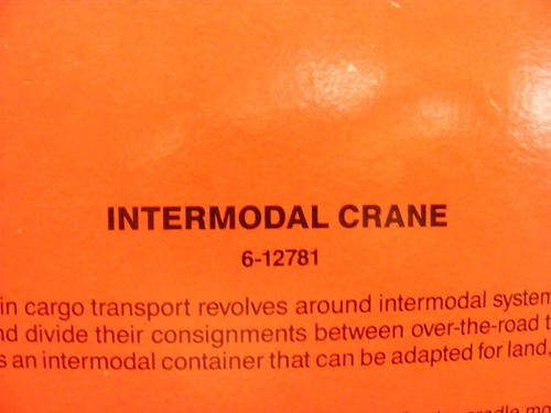 Lionel 6-12781 NORFOLK & WESTERN INTERMODAL CRANE - 1989 NEW OLD STOCK  A-3 - Picture 9 of 22
