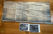 Authentic 1920's  Delaware and Hudson Track Layout Colonie Shops Blueprint