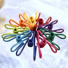  24 Pcs Heavy Duty Clips Food Bag Sealer Sealing Pour Colorful Clothes