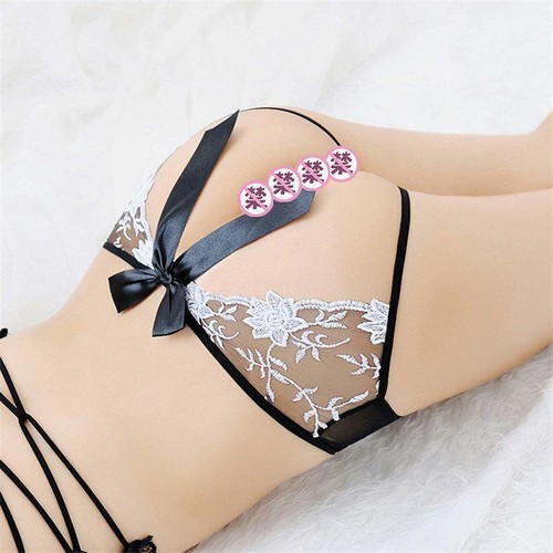 Ropa Interior Sexy Sin Entrepierna Bragas Calzoncillos Lencería Bragas Culo Abierto Mujeres Malla - Imagen 7 de 17