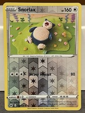 Snorlax - Pokémon Crown Zenith 109/159 - Rare - Reverse Holo - NM