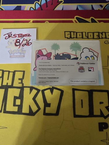 2025 Pokemon World Championships Double Deck Box Anaheim Worlds Exclusive - Picture 2 of 3