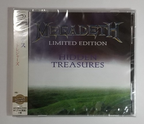 Megadeth - Hidden Treasures JAPAN SHM CD NEW - Picture 2 of 3