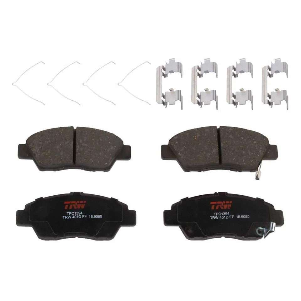 KIT-073024-5267 TRW Kits de discos de freno y pastillas Juego de 4 ruedas delanteras y traseras para CR-Z Foto 2 de 4