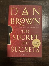 AUTOGRAPHED SIGNED The Secret of Secrets : A Novel by Dan Brown 2025, Hardcover