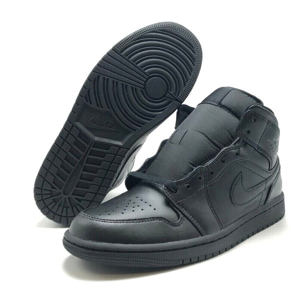 Air Jordan 1 Mid Triple Black(日本未発売) 日本未発売モデル Nike Air Jordan 1 Mid 