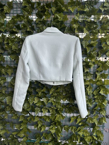 Green Cropped Blazer Women’s Size Small - Picture 5 of 5