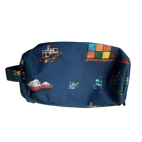 Herschel Supply Company zip Boats bag cosmetic pouch Pencil Pouch Toiletry Bag - Picture 2 of 4