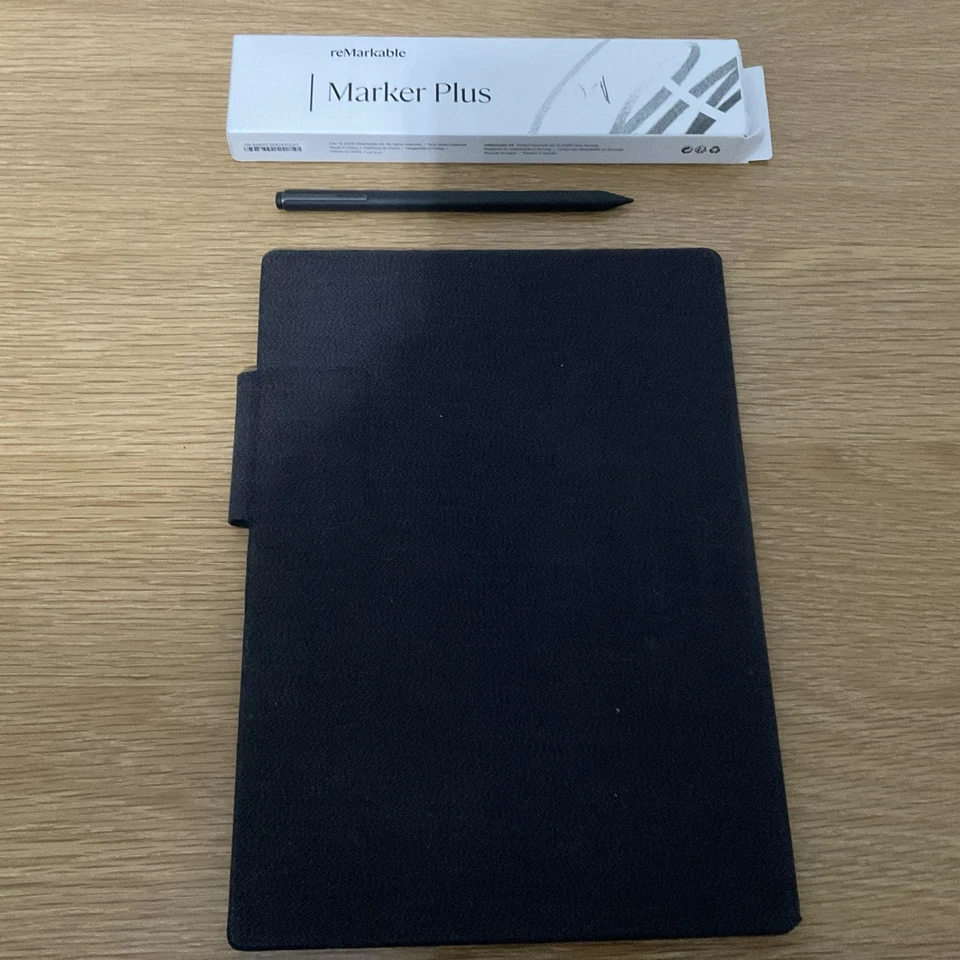 reMarkable Paper Pro Bundle With Marker Plus & Book Folio - Excellent Condition - Image 3 of 3