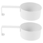  2 Pcs Animal Food Scoops Metal Measuring Spoon for Laundry Powder