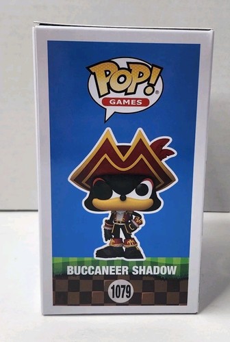 Funko Pop Games 1079 - Sonic the Hedgehog - Buccaneer Shadow - SDCC 2025 - Picture 8 of 11