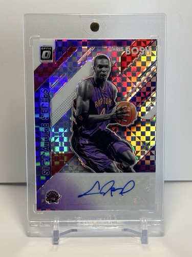 Chris Bosh [Gold] #CBS 2019 Panini Donruss Optic Signature Series card